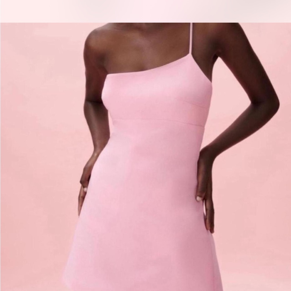 Elegant Pink Women's Dress